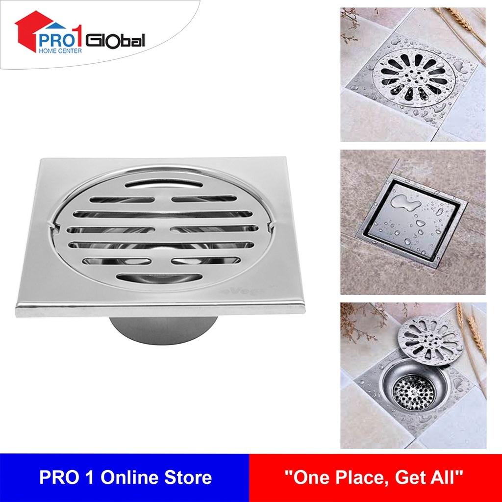 [8856608006140] Vegarr Floor Drain VFD0302 (2in-3in)