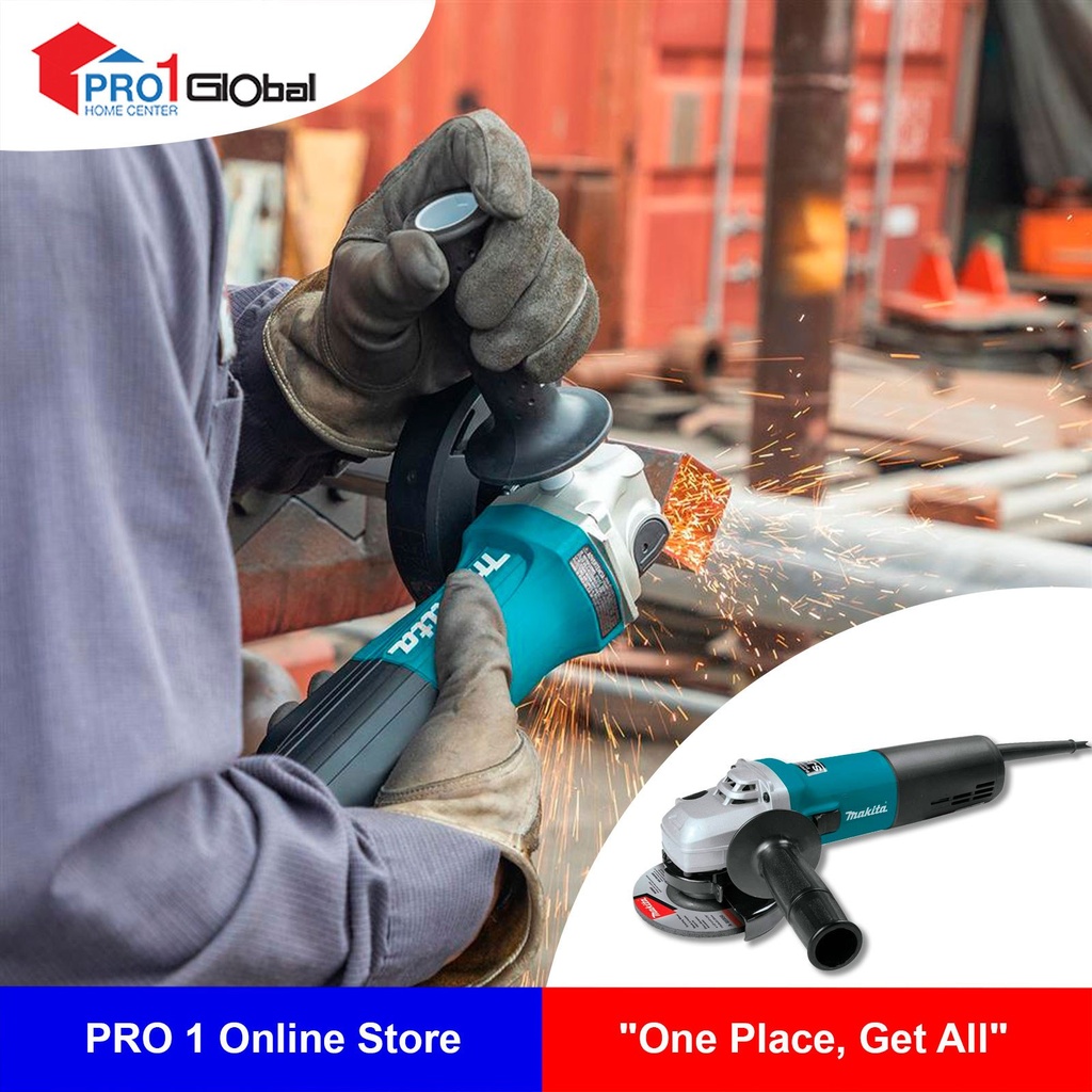 [088381636414] MAKITA Angle Grinder 9556HNG 840W 4in