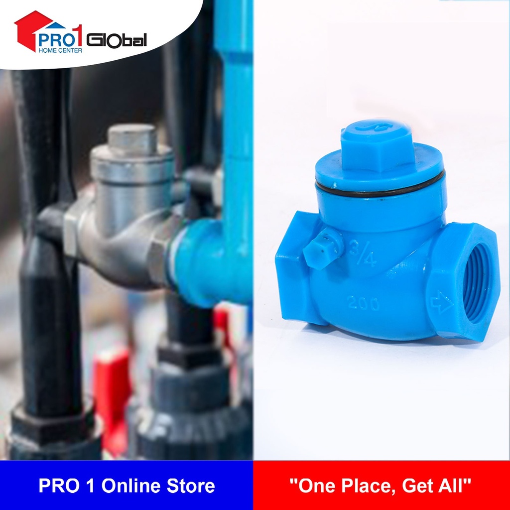 [2000000090535] NNN PVC Check Valve 3/4in