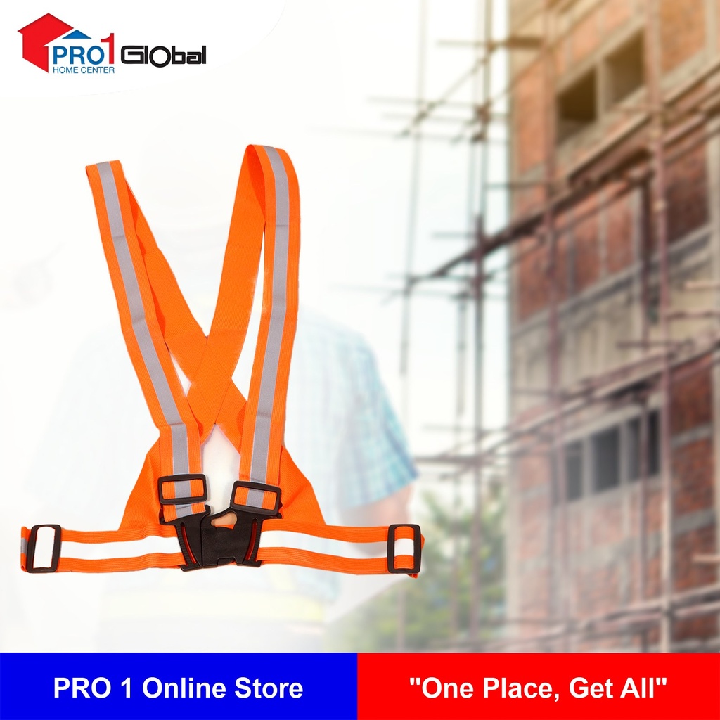 [2000000390079] SHIELD Reflective Vest FGD01(Orange)