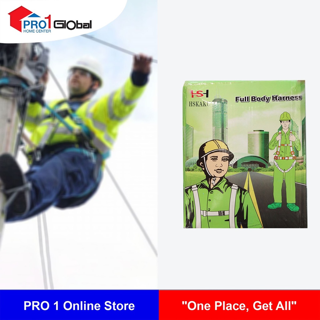 [1104010007004] SAFEWORK Safety Body Harness RC-07A