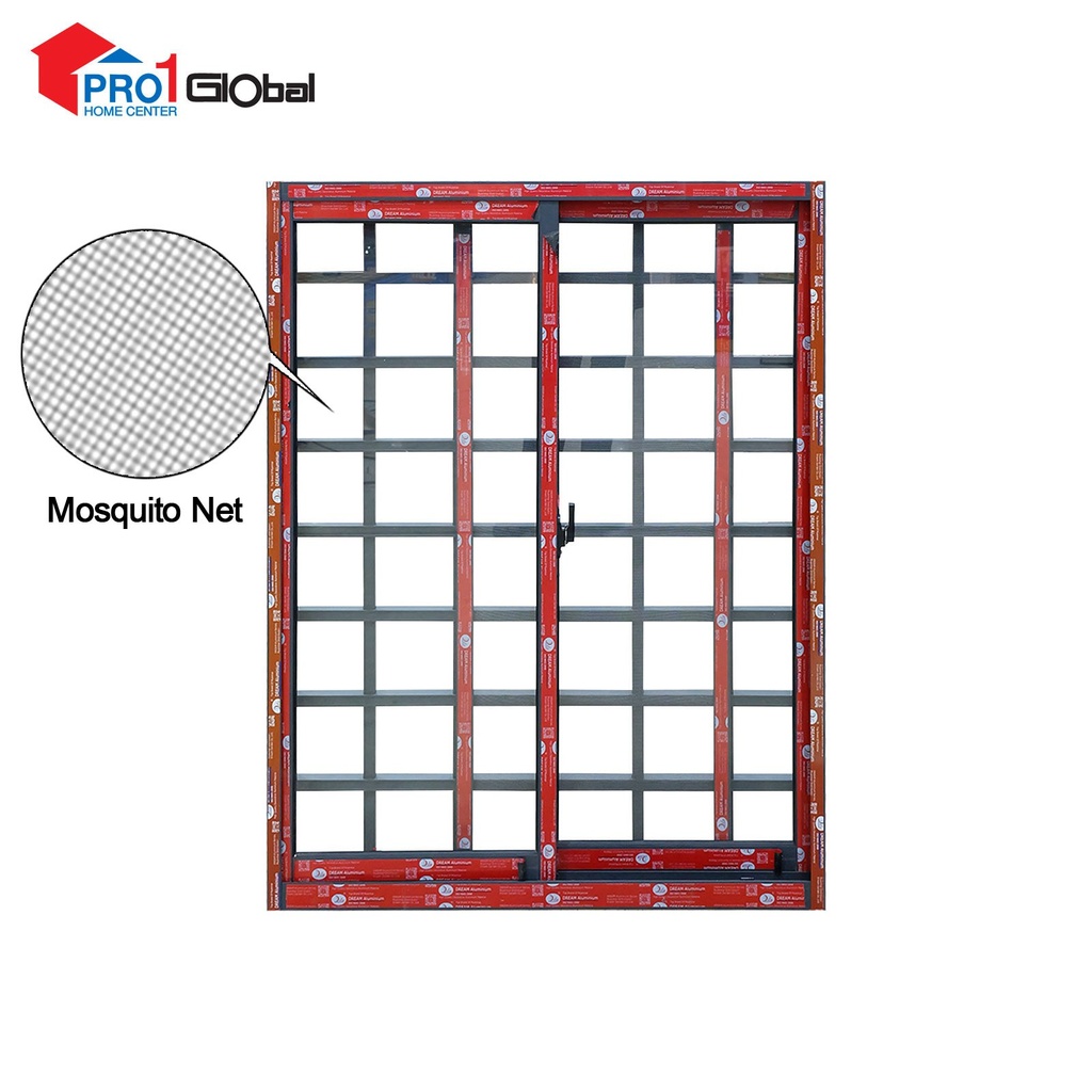 [2000000486871] Dream Alu Slide Window D85-Series Frame 1mm (W3ft x H4ft)Gray