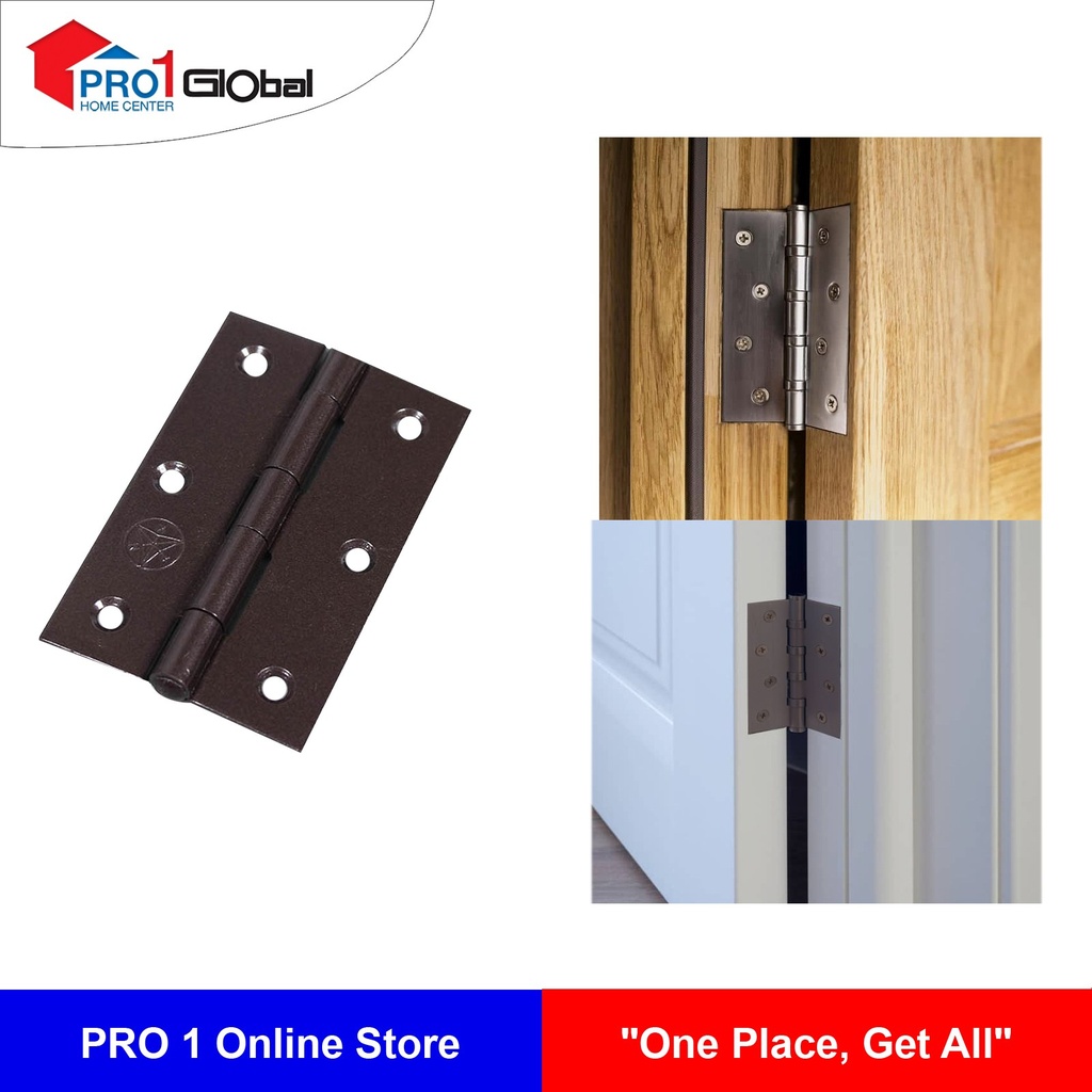 [0404016017003] TNK Brown Hinge 3-1/2in