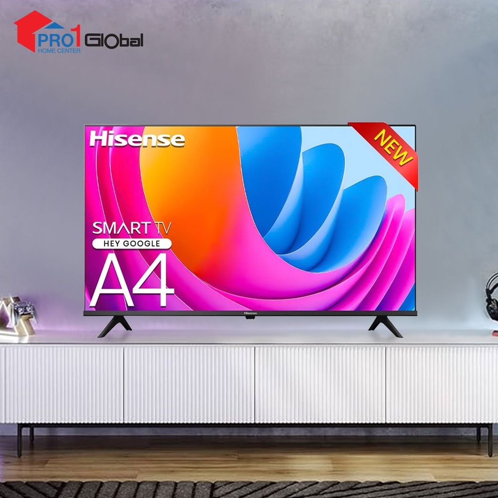 [6942351405704] Hisense LED TV 40A4N (40in,Digital T2 Smart)