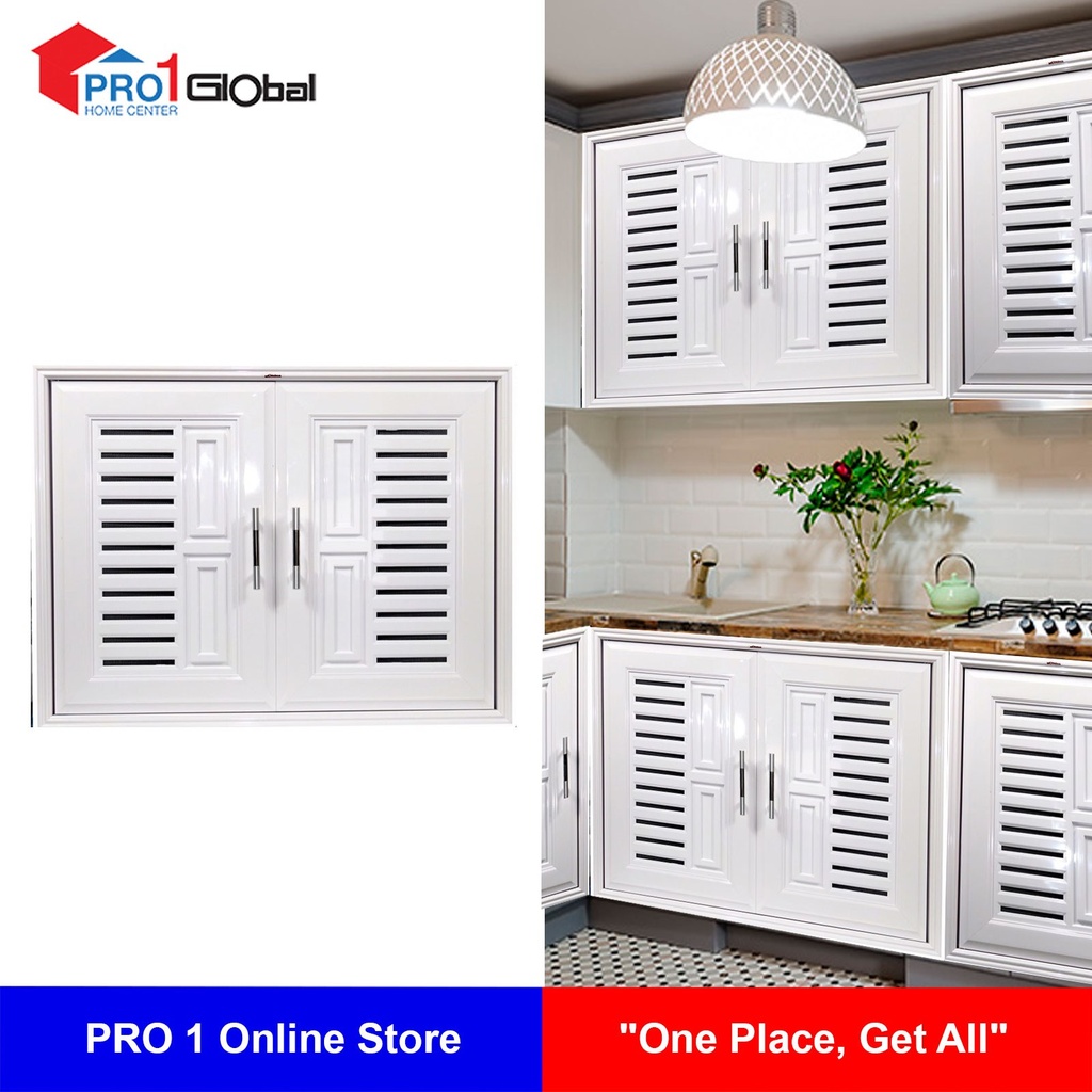 [2000000328195] WT-VC Double Door(89.5x69.5x11.5)cm White-UV