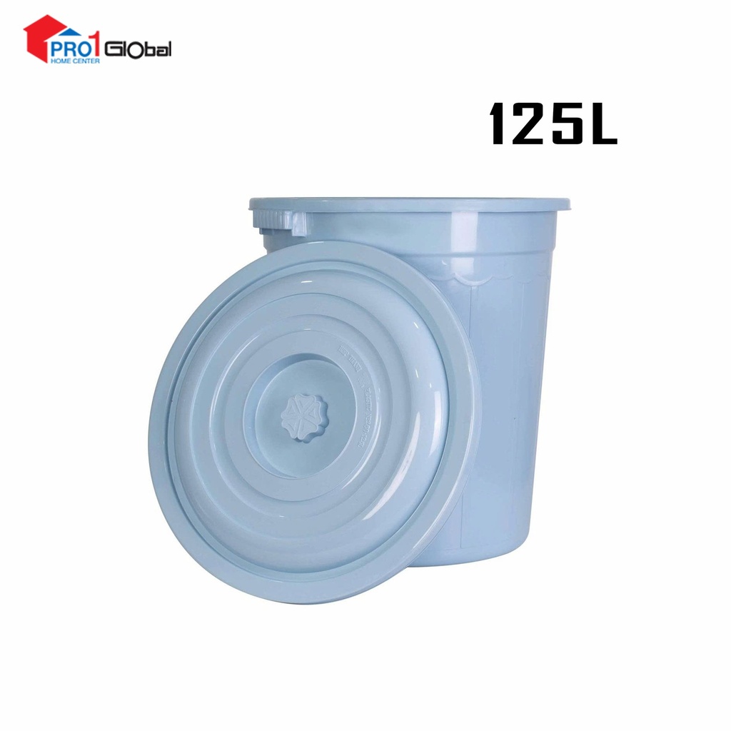 [8936005603040] HIEP THANH Pail with Lid No-280 (125Ltr) (590x590x670)mm