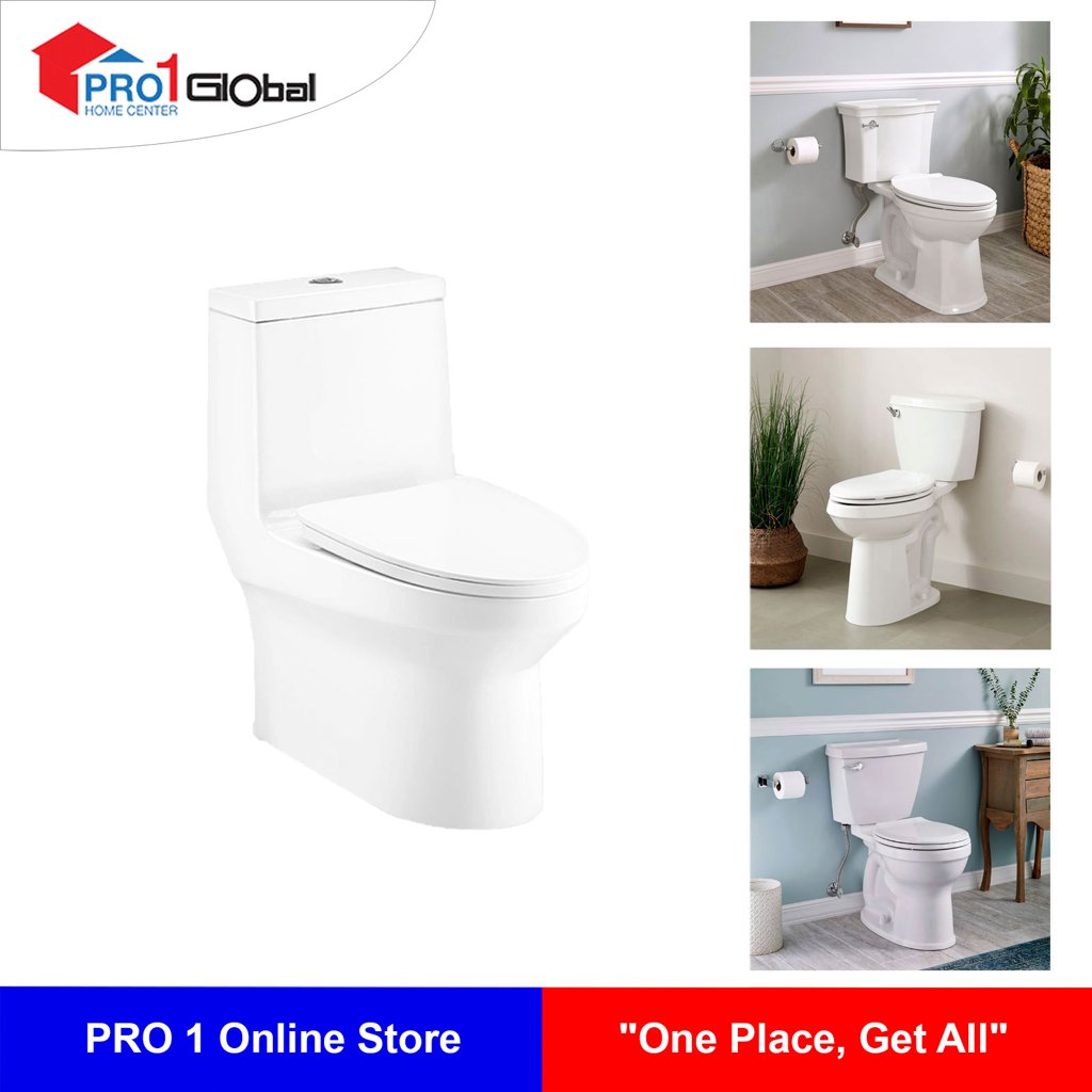 [8852425141361] Cotto One Piece Toilet WORTH S-Trap 3/4.8L C11000 WH (390x715x770mm)WH