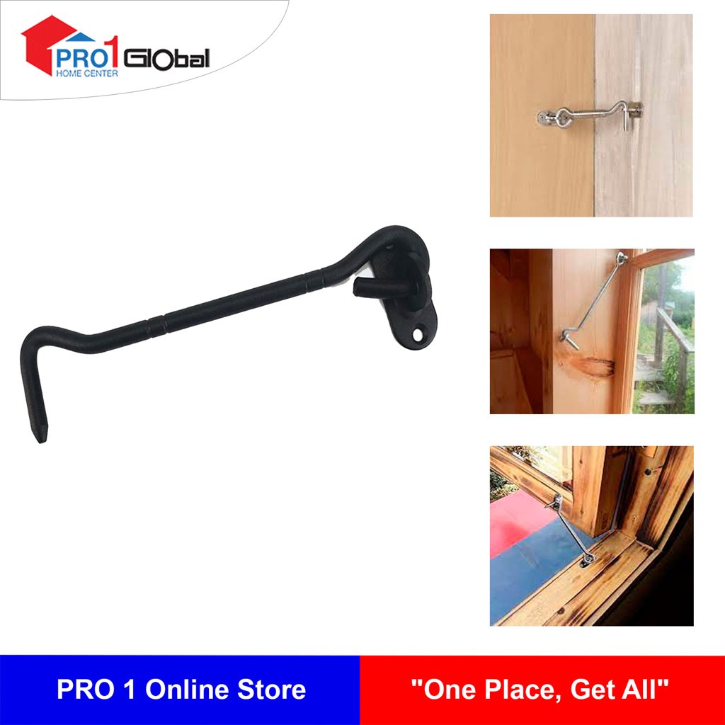 [2000000276410] Tomos Window Hook MDC006-1 4Inches BL [ASM]