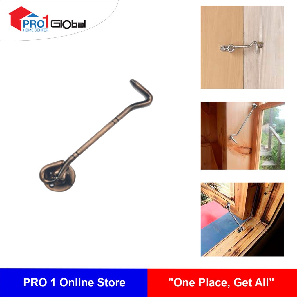 [2000000276519] Tomos Window Hook MDC007-1 4Inches AC [ASM]