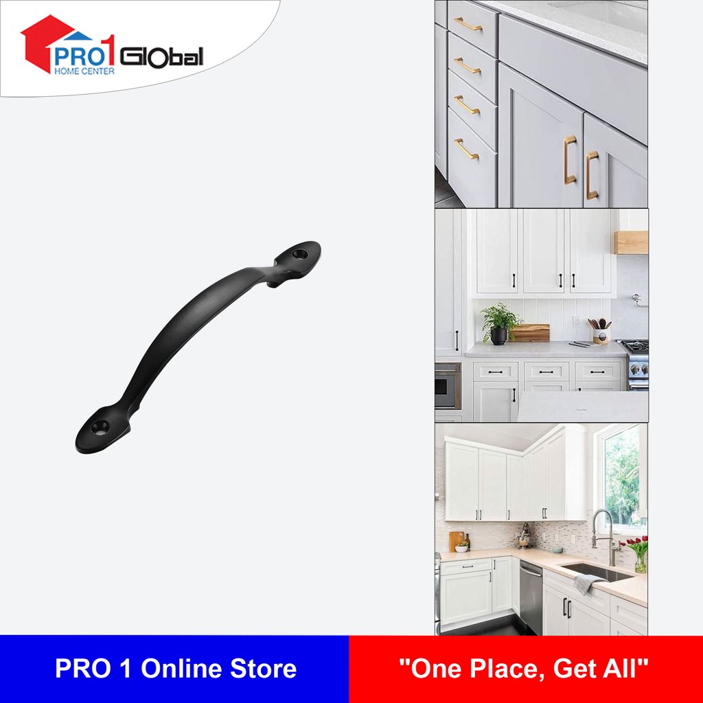 [2000000440545] Tomos Door Handle LSA0015 Black 128mm [ASM]