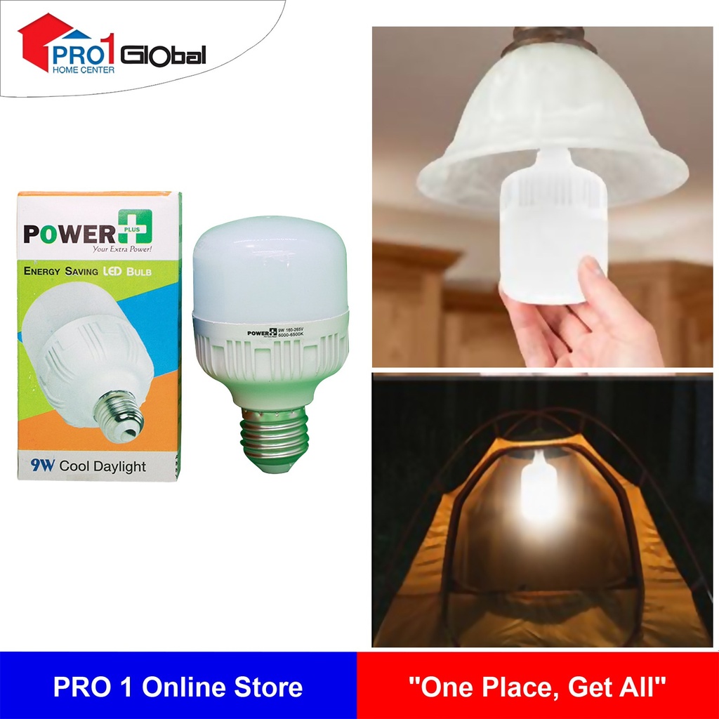 [1409192027090] Power Plus LED Bulb PPB E27-9W 6000-6500K