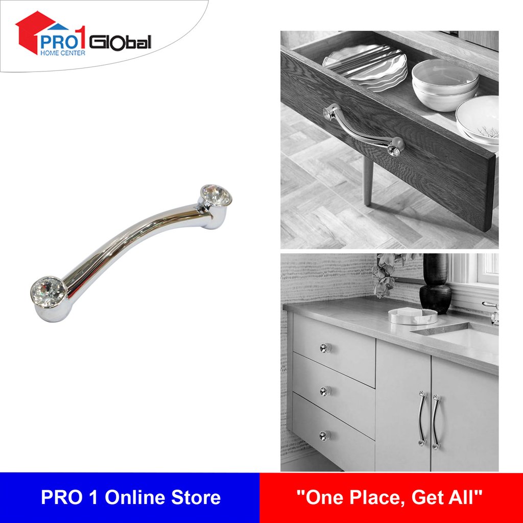 [2000000440828] Tomos Drawer Handle LSA0043 Silver 96mm [ASM]