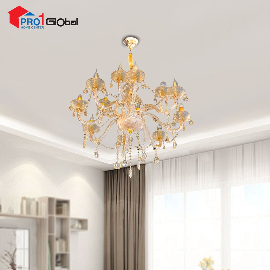 [2000000026145] SD Chandelier 8862/12 (Gold)