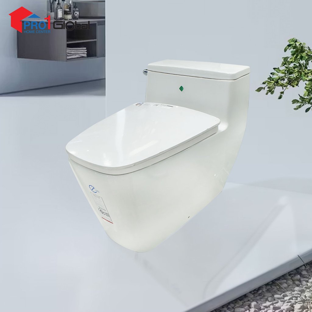 [8852425141002] Cotto One Piece Toilet HERCULES CURVE S-Trap C101907 (450x745x600mm)WH