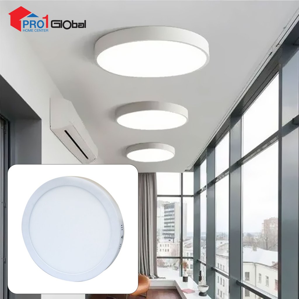 [1002011030153] Ganva LED Mounted Downlight 103/24W (Warm White)