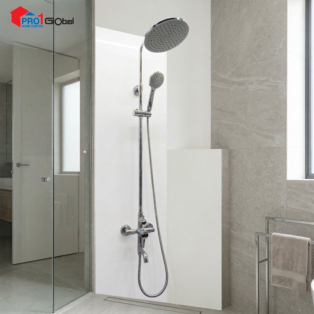 [8852410510318] Cotto Mixer Rain Shower Set CT5103W