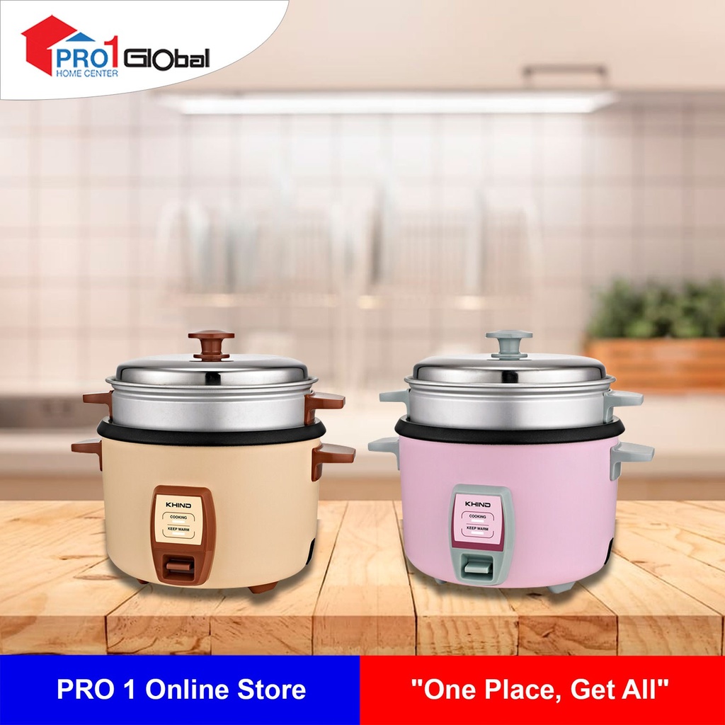 [9557496001543] KHIND Rice Cooker RC910T (1Lit,310-365W)