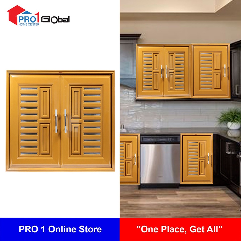 [2000000328171] WT-VC Double Door(89.5x69.5x11.5)cm Teak-UV