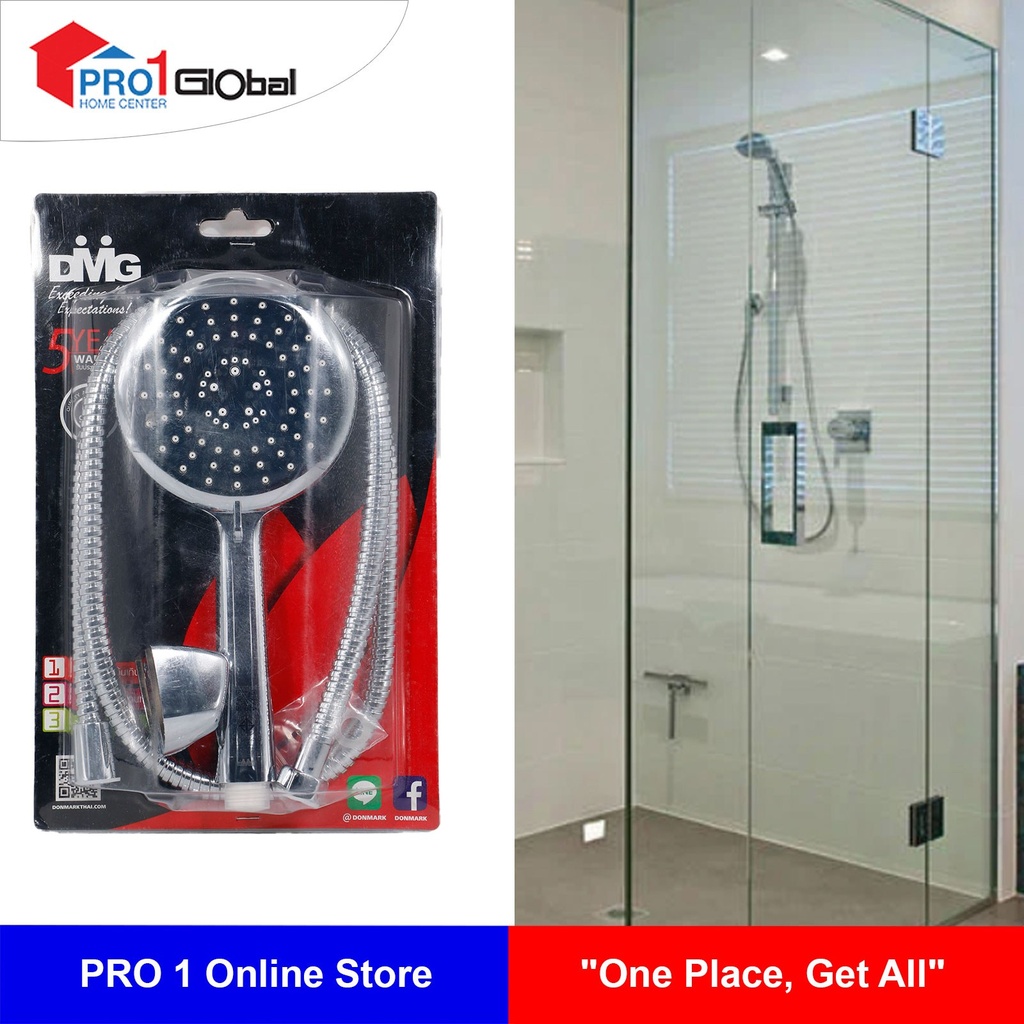 [8858778317606] DMG Hand Shower With 3Functions DM-SL-3429C
