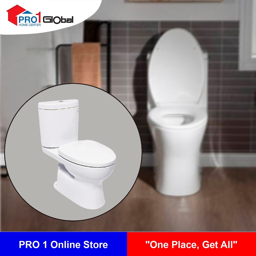 [0702010042025] TOTO Two Piece Toilet S-Trap CST325DV1