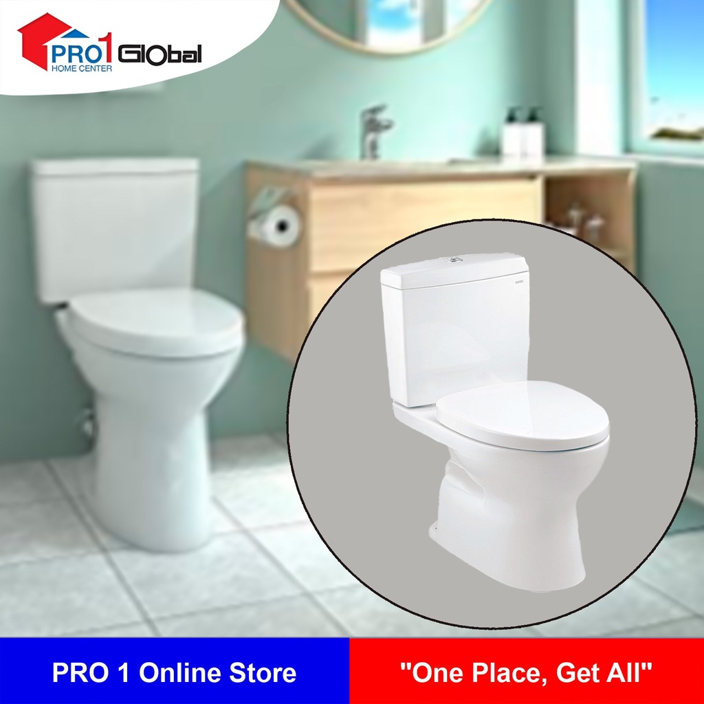 [0702010042002] TOTO Two Piece Toilet S-Trap CST320DV1