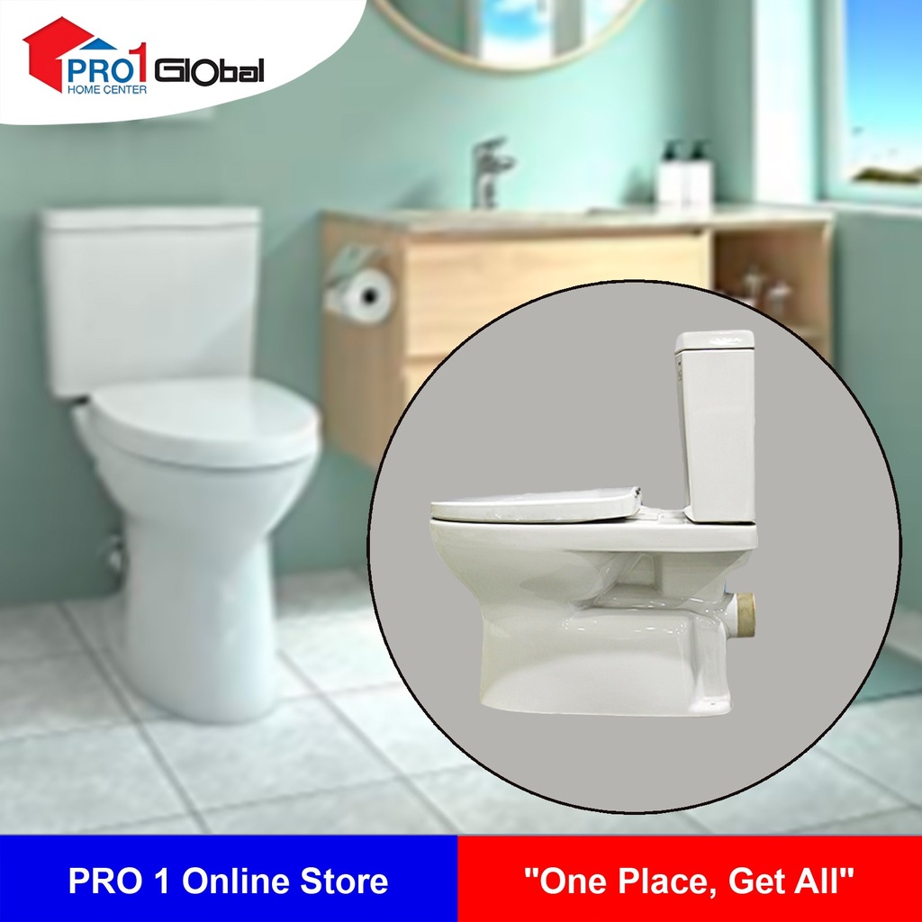 [0702010042037] TOTO Two Piece Toilet P-Trap CST300DPV2