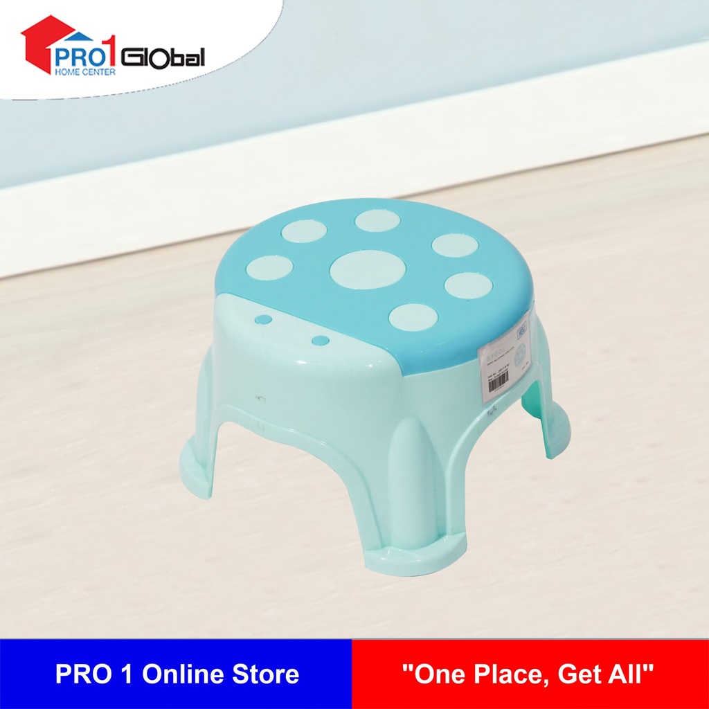 [2000000320427] Homely Stool JX8111-B BU (21.5x21.5x14)cm
