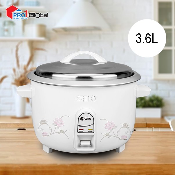 [2000000602080] CENO Rice Cooker RC-36 (3.6lit,1300W)
