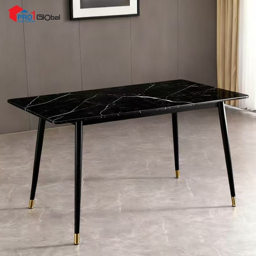 Comfy Marble Dining Table DT91602-M013 (L160xW90xH75)cm