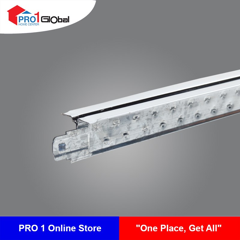 PRO Small Cross T Bar (24x24x610x0.28)mm Black