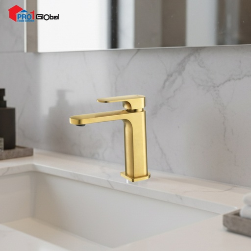 COTTO Cold Basin Faucet LEOS CT1293A#BGR(Gold)