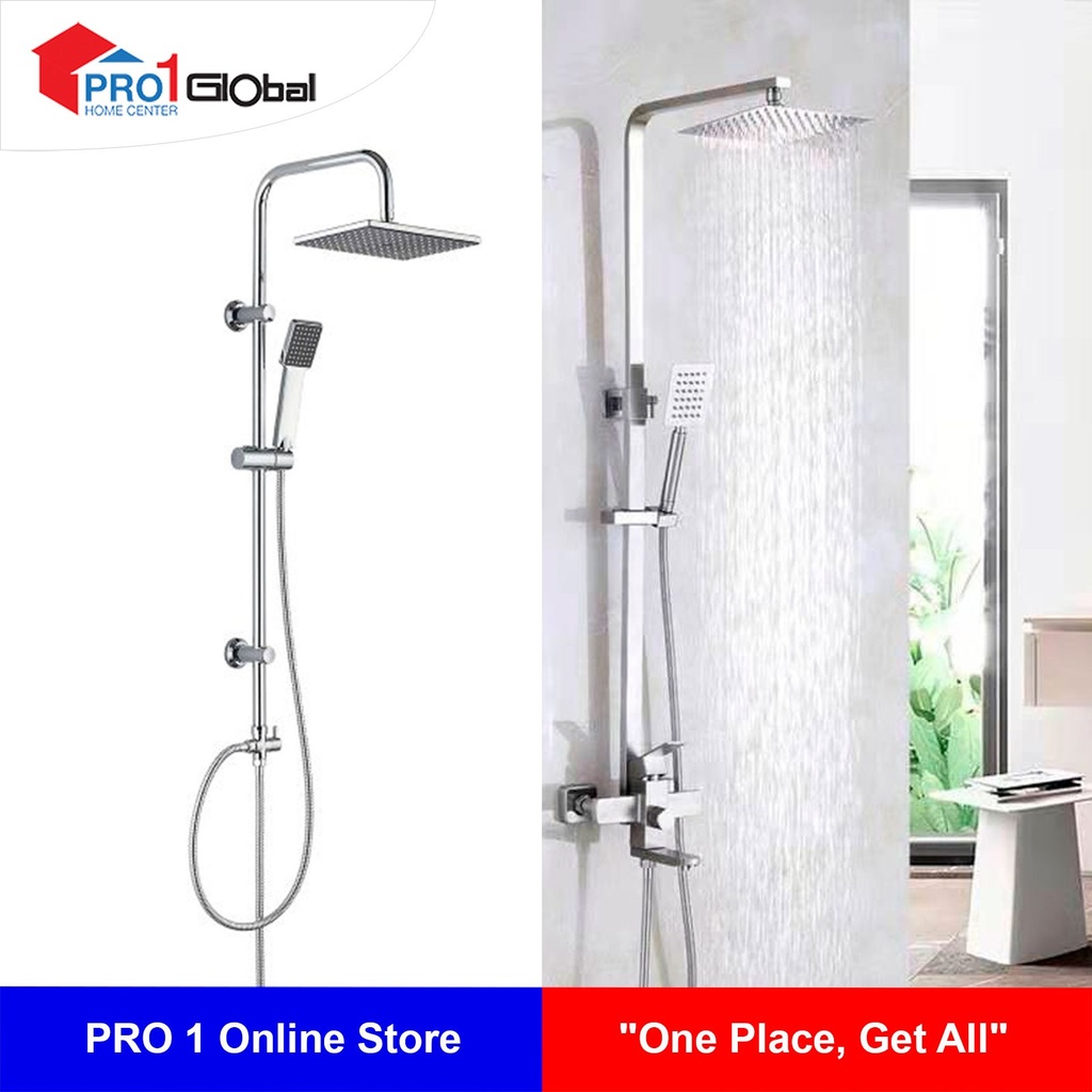 Icon Cold Rain Shower Set RS007SQ (Square)
