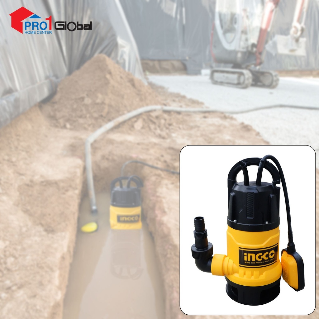 INGCO Submersible Sewage Water Pump SPD7508(1HP)