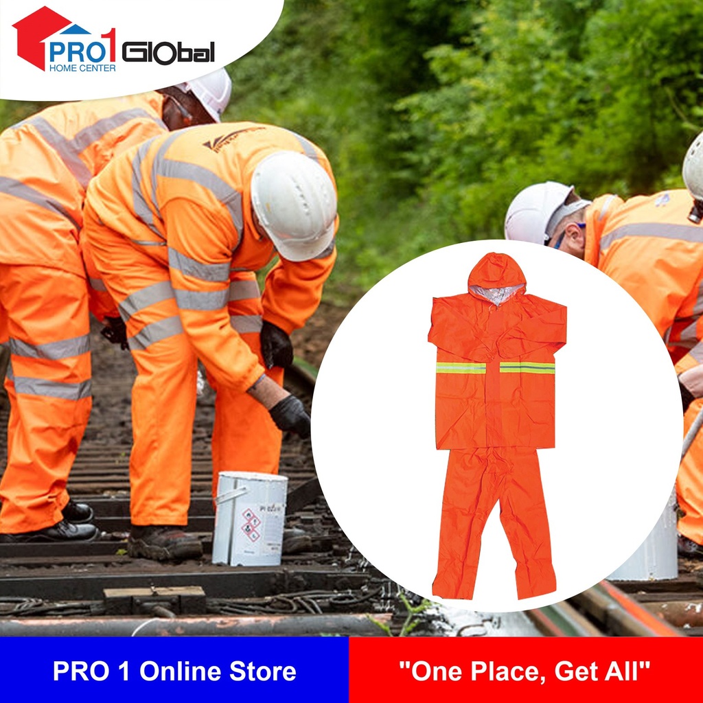 SAFEWORK Rain Coat RCL-0065 (Orange)