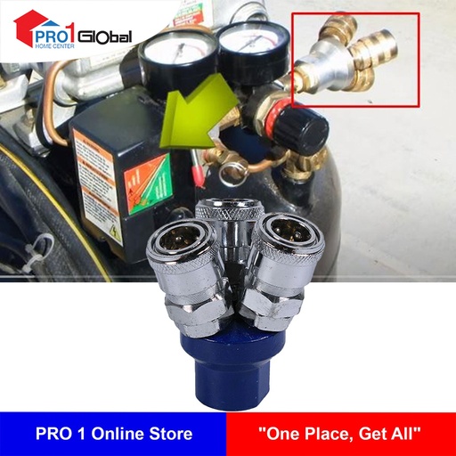 SCO NT-SMY 3-Ways Y-Type Quick Coupling