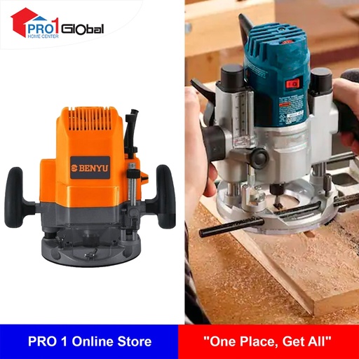 BENYU Electric Router BY3612 1600W 12MM