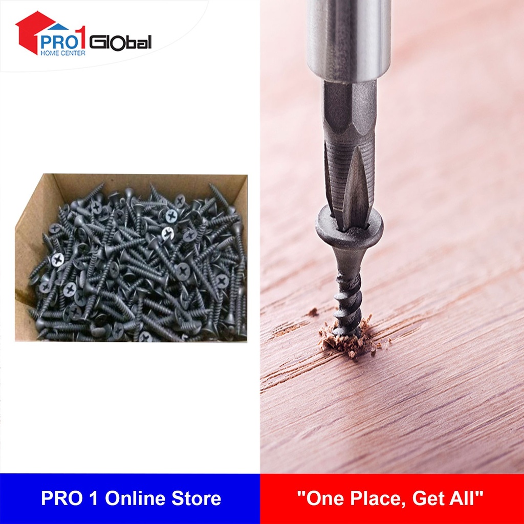 ST Dry Wall Black Screw 6x1in (1KG)