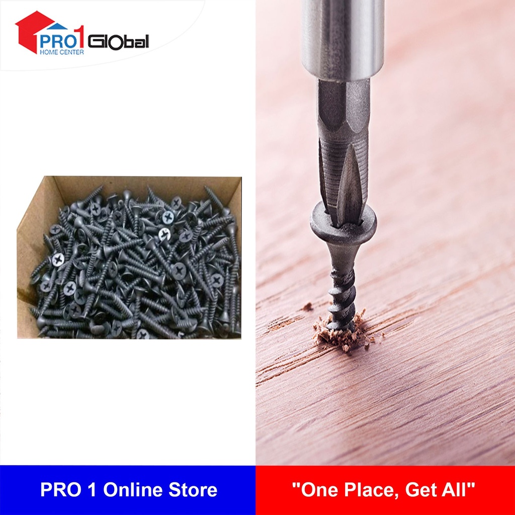 ST Dry Wall Black Screw 6x3/4in (1KG)