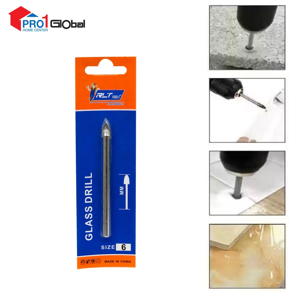 EG Glass Drill Bit 6mm