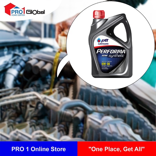 PTT Performa Semi Synthetic SN 10W-30 (4+1LT)