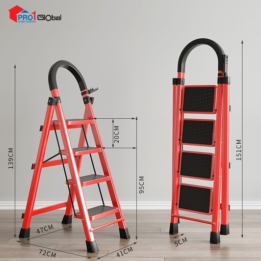 SHIELD Carbon Steel Ladder CD4