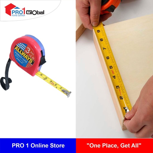 ALLWAYS Measuring Tape 3.6M