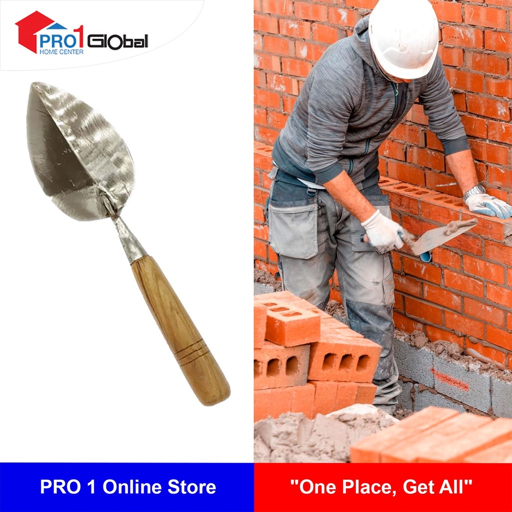 MDY Trowel With Wooden Handle (3in)