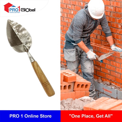 MDY Trowel With Wooden Handle (3in)