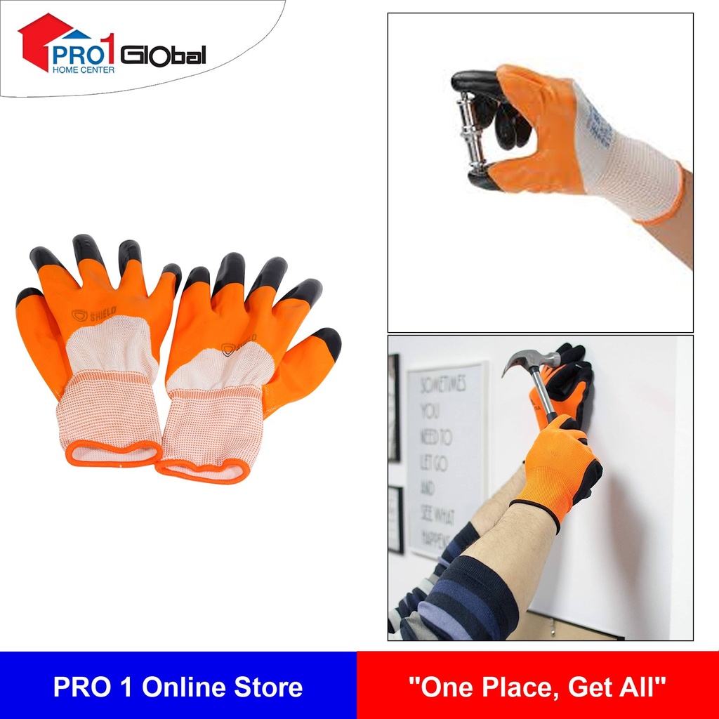 SHIELD Orange Gloves YST6806