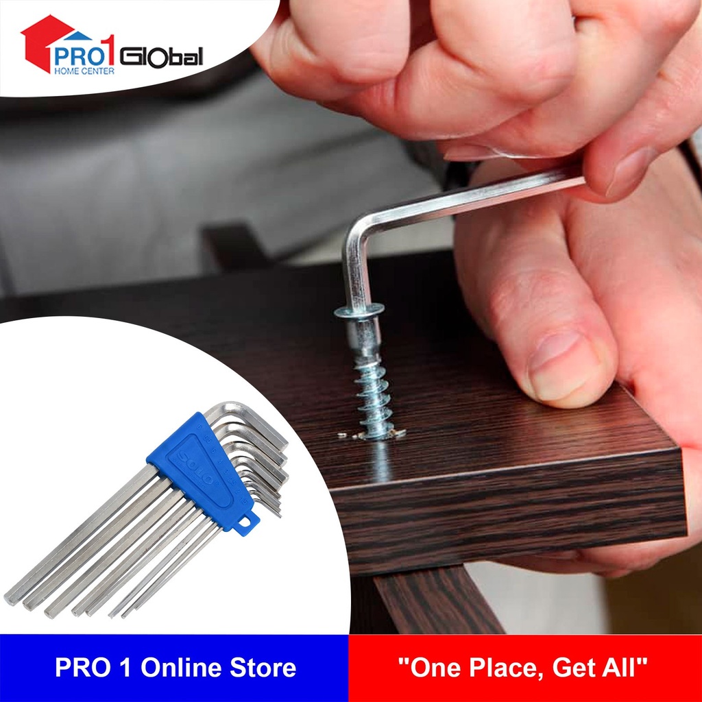 SOLO L-Key No.905-8Pcs(MM)