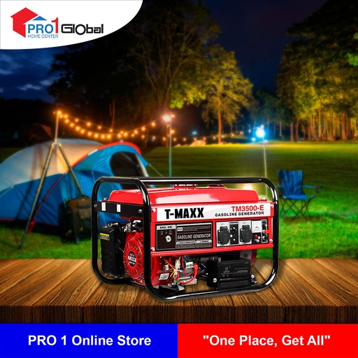 T-MAXX Gasoline Generator Electric Start TM3500-E (3KW)