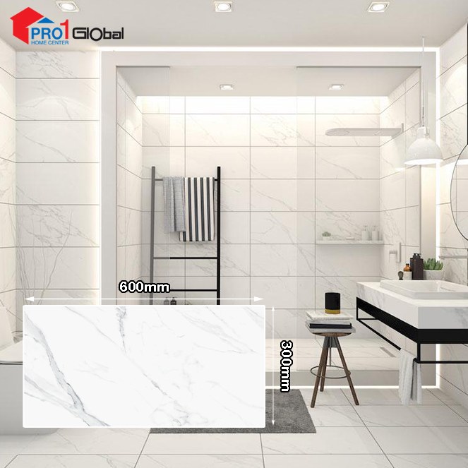 Cotto Tile FT Myra White (300x600)mm PM