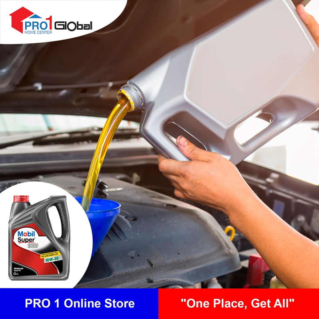 MOBIL Super Everyday Protection/Friction Fighter 10W-30 (4LT)
