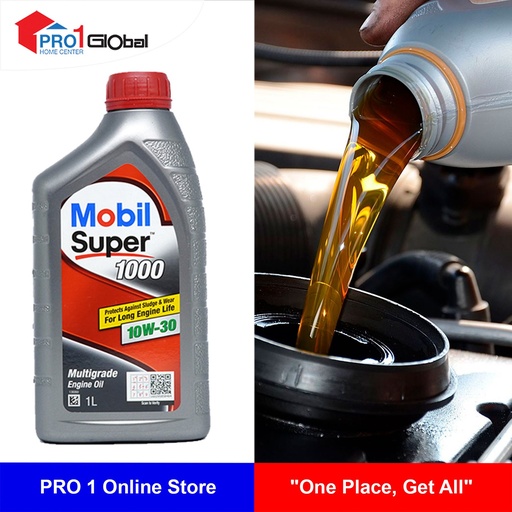 MOBIL Super Everyday Protection/Friction Fighter 10W-30 (1LT)